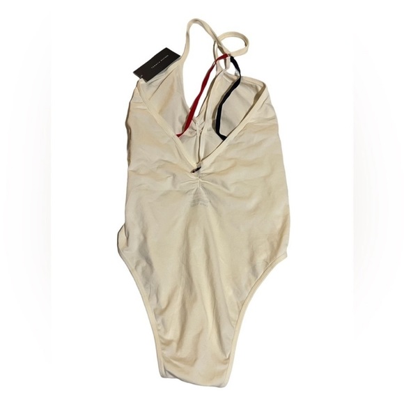 Tommy Hilfiger seemless bodysuit size small​ white v neck spaghetti strap​​ - Picture 1 of 6